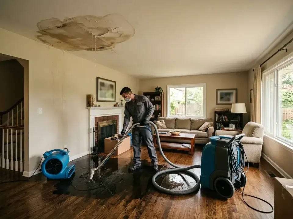 attic-pipe-burst-ceiling-drip-008 — frequently asked questions, Water Damage Restoration & Carpet Care in Perth Amboy, NJ